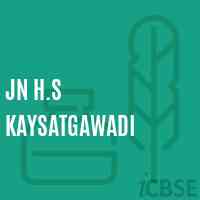 Jn H.S Kaysatgawadi Middle School Logo