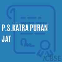 P.S.Katra Puran Jat Primary School Logo