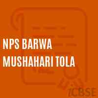 Nps Barwa Mushahari Tola Primary School Logo