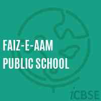 Faiz-E-Aam Public School Logo