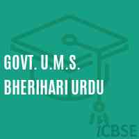 Govt. U.M.S. Bherihari Urdu Middle School Logo