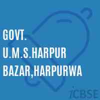 Govt. U.M.S.Harpur Bazar,Harpurwa Middle School Logo
