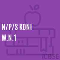 N/p/s Koni W.N.1 Primary School Logo