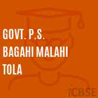 Govt. P.S. Bagahi Malahi Tola Primary School Logo