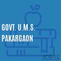 Govt. U.M.S. Pakargaon Middle School Logo