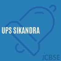 Ups Sikandra Middle School Logo