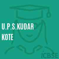 U.P.S.Kudar Kote Middle School Logo