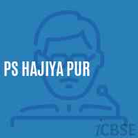 Ps Hajiya Pur Primary School Logo