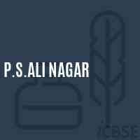 P.S.Ali Nagar Primary School Logo