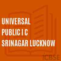 Universal Public I C Srinagar Lucknow Senior Secondary School Logo