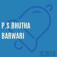 P.S.Bhutha Barwari Primary School Logo