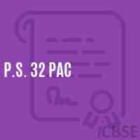 P.S. 32 Pac Primary School Logo