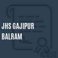 Jhs Gajipur Balram Middle School Logo
