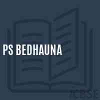 Ps Bedhauna Primary School Logo
