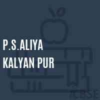 P.S.Aliya Kalyan Pur Primary School Logo
