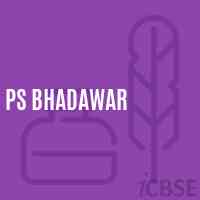 Ps Bhadawar Primary School Logo