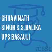 Chhavinath Singh S.S.Balika Ups Basauli Middle School Logo