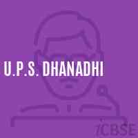 U.P.S. Dhanadhi Middle School Logo