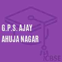 G.P.S. Ajay Ahuja Nagar Primary School Logo