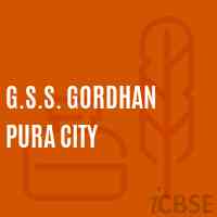 G.S.S. Gordhan Pura City Secondary School Logo