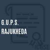 G.U.P.S. Rajukheda Middle School Logo