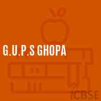 G.U.P.S Ghopa Middle School Logo