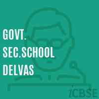Govt. Sec.School Delvas Logo
