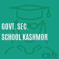 Govt. Sec. School Kashmor Logo