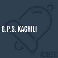 G.P.S. Kachili Primary School Logo