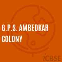 G.P.S. Ambedkar Colony Primary School Logo