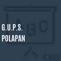 G.U.P.S. Polapan Middle School Logo
