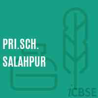 Pri.Sch. Salahpur Primary School Logo