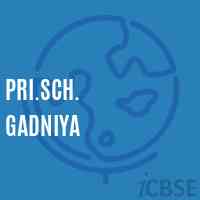 Pri.Sch. Gadniya Primary School Logo