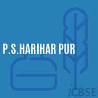P.S.Harihar Pur Primary School Logo