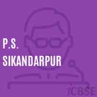 P.S. Sikandarpur Primary School Logo