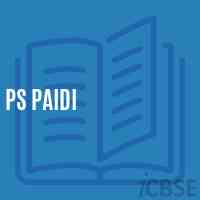 Ps Paidi Primary School Logo