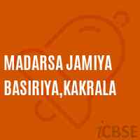 Madarsa Jamiya Basiriya,Kakrala Middle School Logo