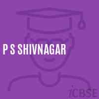 P S Shivnagar Primary School Logo