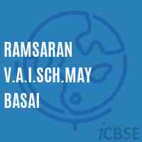 Ramsaran V.A.I.Sch.May Basai High School Logo