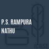 P.S. Rampura Nathu Primary School Logo