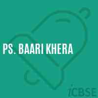 Ps. Baari Khera Primary School Logo