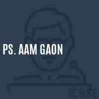 Ps. Aam Gaon Primary School Logo
