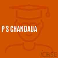P S Chandaua Primary School Logo