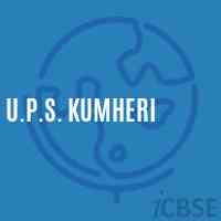 U.P.S. Kumheri Middle School Logo