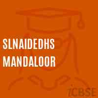 Slnaidedhs Mandaloor Secondary School Logo
