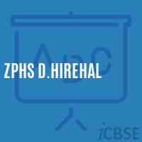 Zphs D.Hirehal Secondary School Logo