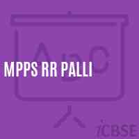 Mpps Rr Palli Primary School Logo