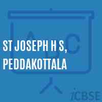 St Joseph H S, Peddakottala Secondary School Logo