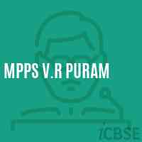 Mpps V.R Puram Primary School Logo