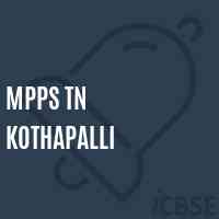 Mpps Tn Kothapalli Primary School Logo